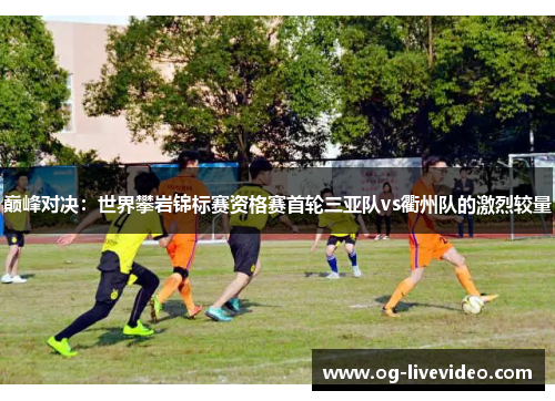 巅峰对决：世界攀岩锦标赛资格赛首轮三亚队vs衢州队的激烈较量